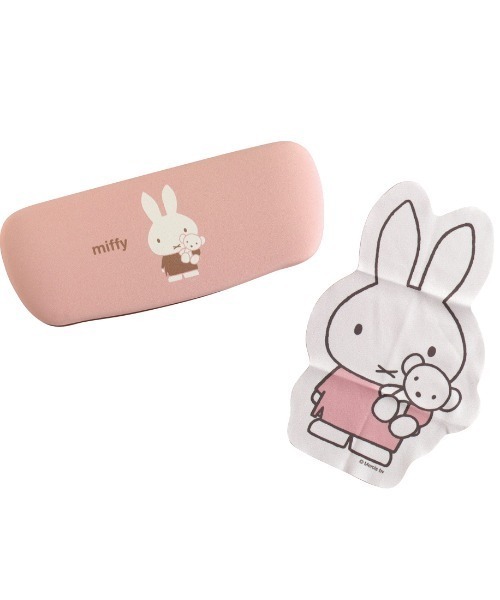 Dick Bruna（ディックブルーナ）の「MIFFY メガネケース&クロスセット（メガネ・レディース・グレー/ベージュ/コーラル・FREE）」の12枚目の写真