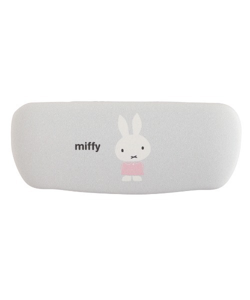 Dick Bruna（ディックブルーナ）の「MIFFY メガネケース&クロスセット（メガネ・レディース・グレー/ベージュ/コーラル・FREE）」の4枚目の写真