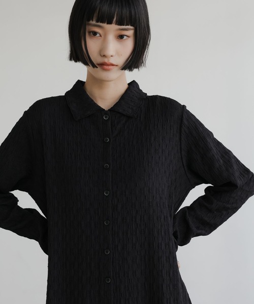 LOWRYS FARM(ローリーズファーム)の「カットレースエリワンピ 643599(ワンピース・レディース・ブラウン/ブルー/ブラック/アイボリー・FREE)」の19枚目の写真