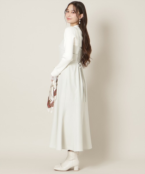 WILLSELECTION(ウィルセレクション)の「フロントスリットマーメイドワンピース(ワンピース・レディース・ベージュ/チャコールグレー/ミント・FREE)」の19枚目の写真