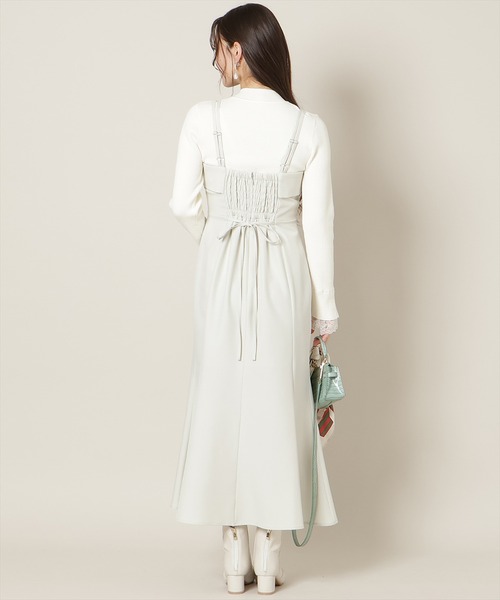 WILLSELECTION(ウィルセレクション)の「フロントスリットマーメイドワンピース(ワンピース・レディース・ベージュ/チャコールグレー/ミント・FREE)」の20枚目の写真