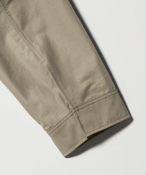 BEAUTY&YOUTH UNITED ARROWS（ビューティーアンドユースユナイテッドアローズ）の「グログランフード マウンテンパーカー ウォッシャブル はっ水（マウンテンパーカー・レディース・ライトグレー/ベージュ・L/M/S）」の7枚目の写真