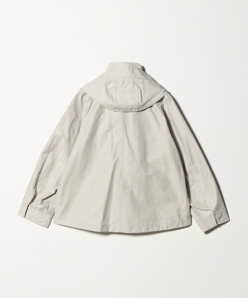 BEAUTY&YOUTH UNITED ARROWS（ビューティーアンドユースユナイテッドアローズ）の「グログランフード マウンテンパーカー ウォッシャブル はっ水（マウンテンパーカー・レディース・ライトグレー/ベージュ・L/M/S）」の13枚目の写真