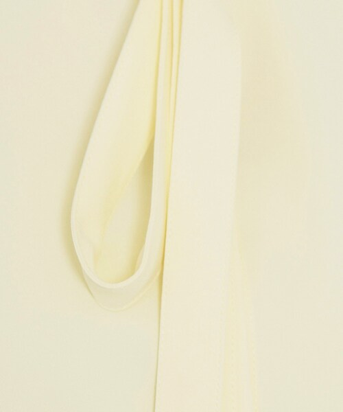 index(インデックス)の「フェイクパールピンボウタイブラウス【洗濯機OK/イージーアイロン/ストレッチ】《XS-LL》(シャツ/ブラウス・レディース・ネイビー系/ライトイエロー系/ベージュ系その他4/オフホワイト・42/40/34/38/36)」の13枚目の写真