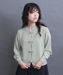 I am I in fact... | COTTON NYLON 華釦 カーディガン(カーディガン/ボレロ)