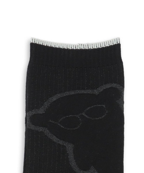 EMPORIO ARMANI(エンポリオアルマーニ)の「EMPORIO ARMANI BIGマンガベア ミドルソックス 02342407(ソックス/靴下・メンズ・コバルトブルー/ダークネイビー/ライトグレー/ブラック・25-27CM)」の6枚目の写真