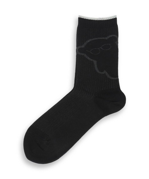 EMPORIO ARMANI(エンポリオアルマーニ)の「EMPORIO ARMANI BIGマンガベア ミドルソックス 02342407(ソックス/靴下・メンズ・コバルトブルー/ダークネイビー/ライトグレー/ブラック・25-27CM)」の9枚目の写真