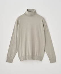 JOHN SMEDLEY（ジョンスメドレー）の「タートルネック長袖コットンニットプルオーバー（ニット/セーター）」