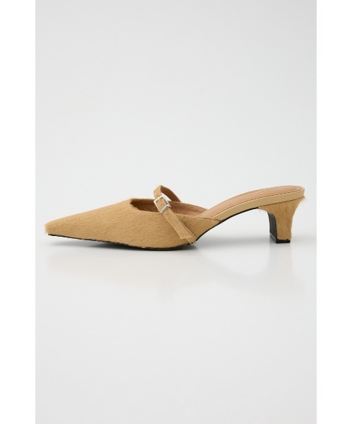 MOUSSY(マウジー)の「【26年SS新作】STRAP POINTED ミュール(サンダル・レディース・ブラック/ベージュ・SMALL/MEDIUM/LARGE)」の3枚目の写真