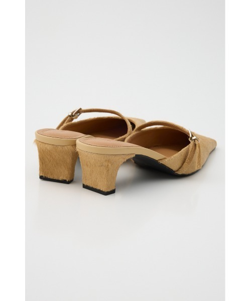 MOUSSY(マウジー)の「【26年SS新作】STRAP POINTED ミュール(サンダル・レディース・ブラック/ベージュ・SMALL/MEDIUM/LARGE)」の6枚目の写真