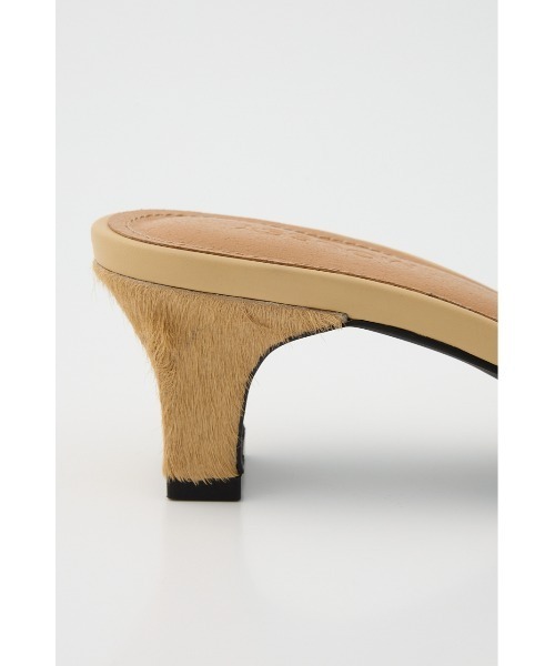 MOUSSY(マウジー)の「【26年SS新作】STRAP POINTED ミュール(サンダル・レディース・ブラック/ベージュ・SMALL/MEDIUM/LARGE)」の7枚目の写真