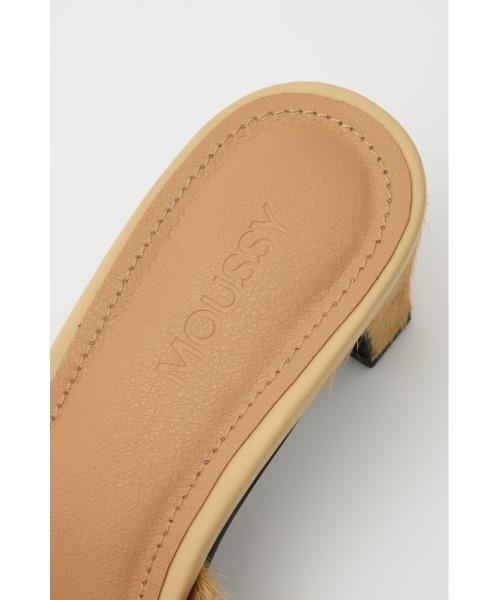 MOUSSY(マウジー)の「【26年SS新作】STRAP POINTED ミュール(サンダル・レディース・ブラック/ベージュ・SMALL/MEDIUM/LARGE)」の11枚目の写真
