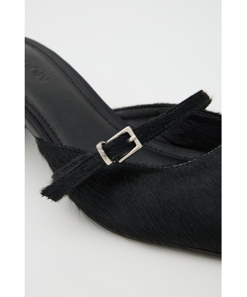 MOUSSY(マウジー)の「【26年SS新作】STRAP POINTED ミュール(サンダル・レディース・ブラック/ベージュ・SMALL/MEDIUM/LARGE)」の18枚目の写真