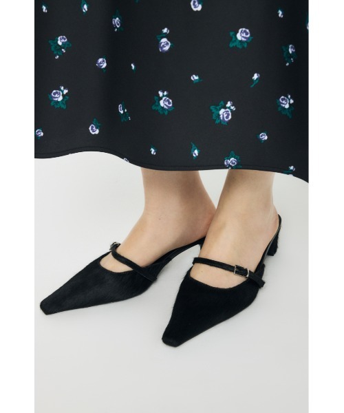 MOUSSY（マウジー）の「【26年SS新作】STRAP POINTED ミュール（サンダル・レディース・ブラック/ベージュ・SMALL/MEDIUM/LARGE）」の22枚目の写真