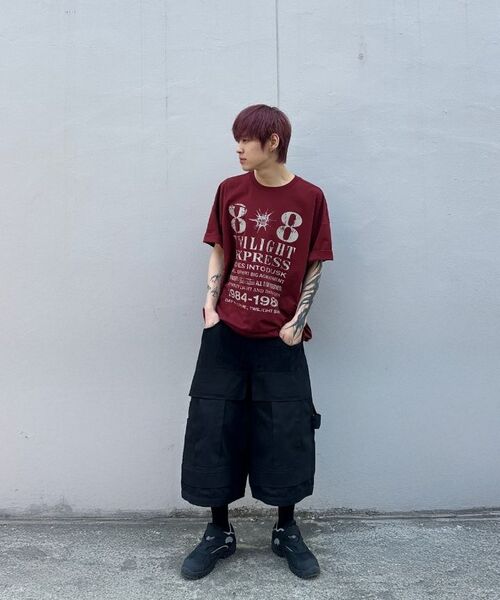 IDWS(アイドンワナセル)の「Ignis Maxi Cargo Bermuda Shorts Black(その他パンツ・レディース・その他・0/1/2)」の4枚目の写真