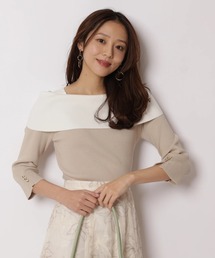 JUSGLITTY｜ジャスグリッティーのニット/セーター（オフショルダー