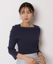 JUSGLITTY｜ジャスグリッティーのニット/セーター（オフショルダー