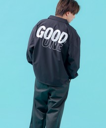 SIDEWAY STANCE（サイドウェイスタンス）の「【SIDEWAY STANCE】プリント コーチジャケット（ナイロンジャケット）」