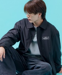 SIDEWAY STANCE（サイドウェイスタンス）の「【SIDEWAY STANCE】プリント コーチジャケット（ナイロンジャケット）」