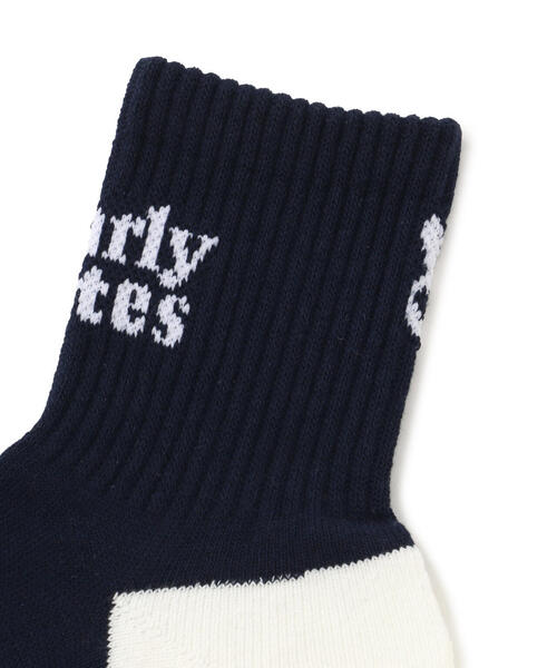 PEARLY GATES(パーリーゲイツ)の「差込スカルラビットショートSOX(ソックス/靴下・メンズ・ネイビー/ホワイト・FREE)」の6枚目の写真