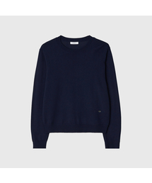 ルミシルクラックスクルーネックニット / LUMI SILK LUXE CREW NECK KNIT_4colors