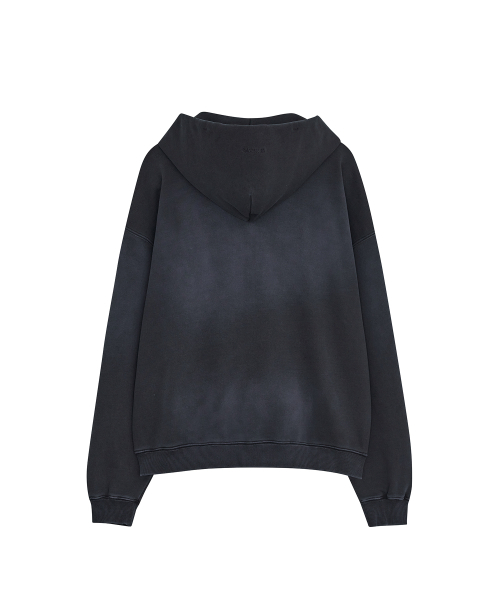 DEFGARMENTS（デフグラメンツ）の「STONE CROSS HOOD ZIP UP [NAVY]（パーカー・レディース・その他・SMALL/LARGE）」の2枚目の写真