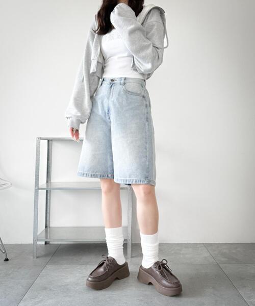 WEGO（ウィゴー）の「WEGO/【26年春夏新作】レースアップデザインサボ（サンダル・レディース・ブラウン/ブラック・LARGE/SMALL）」の3枚目の写真