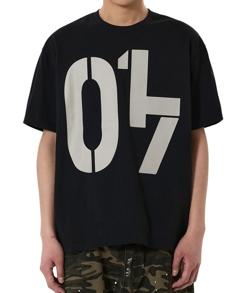 OY(オーワイ)の「『OY/オーワイ』BLOCK CODE TEE/ブロックコードTシャツ(Tシャツ/カットソー・メンズ・ホワイト/ブラック・L/M)」の3枚目の写真