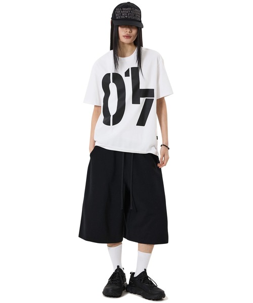 OY(オーワイ)の「『OY/オーワイ』BLOCK CODE TEE/ブロックコードTシャツ(Tシャツ/カットソー・メンズ・ホワイト/ブラック・L/M)」の12枚目の写真