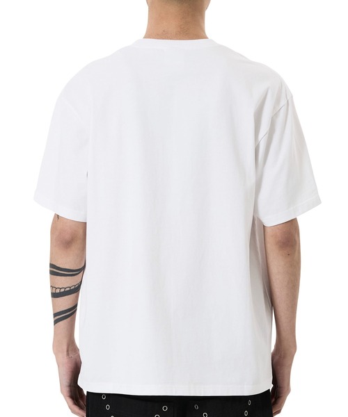 OY(オーワイ)の「『OY/オーワイ』BLOCK CODE TEE/ブロックコードTシャツ(Tシャツ/カットソー・メンズ・ホワイト/ブラック・L/M)」の11枚目の写真