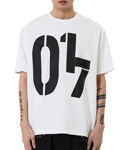 OY(オーワイ)の「『OY/オーワイ』BLOCK CODE TEE/ブロックコードTシャツ(Tシャツ/カットソー・メンズ・ホワイト/ブラック・L/M)」の18枚目の写真