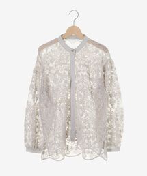 le.coeur blanc | TORRAZZO DONNA別注エンブロイダリーレースシャツ(シャツ/ブラウス)