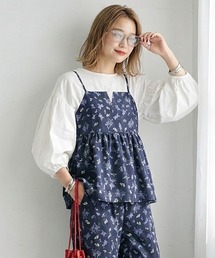 itto...（イット）の「フラワープリントミモザ柄キャミソール（キャミソール）」