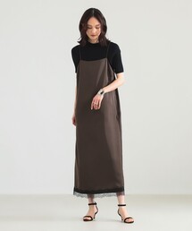 シンプル リネン 2WAY ドレス .M（ワンピース）｜Demi-Luxe BEAMS