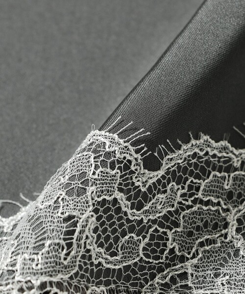 Demi-Luxe BEAMS（デミルクス ビームス）の「リバーレース キャミソール ワンピース（ワンピース・レディース・チャコールグレー/ブラウン・ONE SIZE）」の20枚目の写真