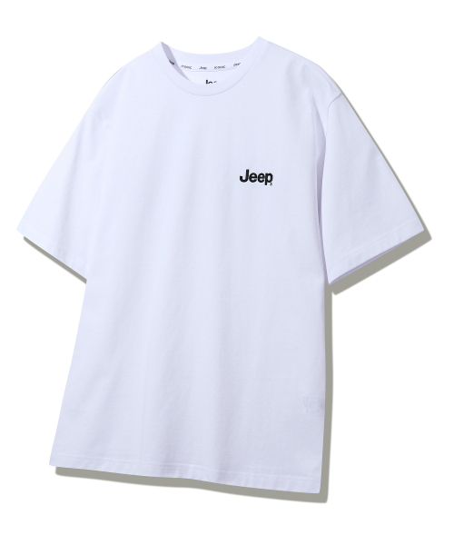 JEEP（ジープ）の「[230g] M-ロゴグラフィック半袖Tシャツ (JR5TSU174WH)（Tシャツ/カットソー・レディース・その他・SMALL/MEDIUM/LARGE/X-LARGE/2XL/X-SMALL）」の2枚目の写真