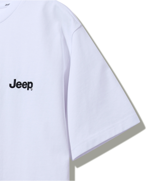 JEEP（ジープ）の「[230g] M-ロゴグラフィック半袖Tシャツ (JR5TSU174WH)（Tシャツ/カットソー・レディース・その他・SMALL/MEDIUM/LARGE/X-LARGE/2XL/X-SMALL）」の4枚目の写真