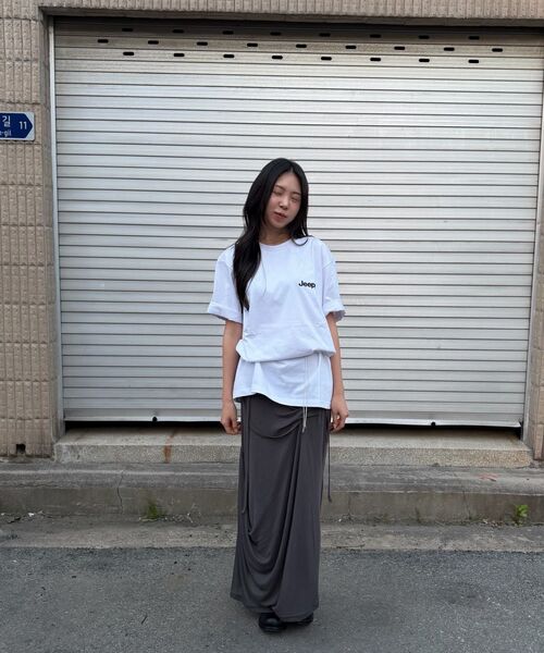 JEEP（ジープ）の「[230g] M-ロゴグラフィック半袖Tシャツ (JR5TSU174WH)（Tシャツ/カットソー・レディース・その他・SMALL/MEDIUM/LARGE/X-LARGE/2XL/X-SMALL）」の10枚目の写真