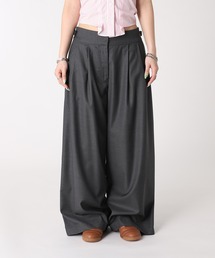 WIDE TUCK SLACKS FMN-26SS-PT-003