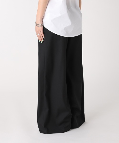 forget-me-nots(フォーゲットミーノッツ)の「WIDE TUCK SLACKS FMN-26SS-PT-003(その他パンツ・レディース・チャコールグレー/ブラック・SMALL/MEDIUM)」の9枚目の写真