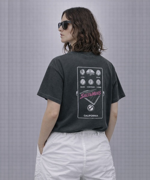 SALT&MUGS(ソルトアンドマグス)の「Tone craft(Tシャツ/カットソー・メンズ・ホワイト/ブラック・SMALL/MEDIUM/LARGE/X-LARGE)」の2枚目の写真