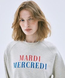 SWEATSHIRT RAGLAN LA TYPO FRANCAISE / スウェットシャツ ラグラン ラ タイポ フランセーズ