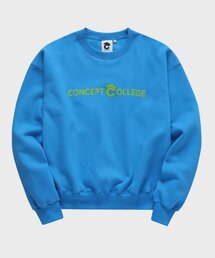 CONCEPTCOLLEGE（コンセプトカレッジ）の「ベーシックラインロゴブルースウェットシャツ[男女共用]（スウェット）」