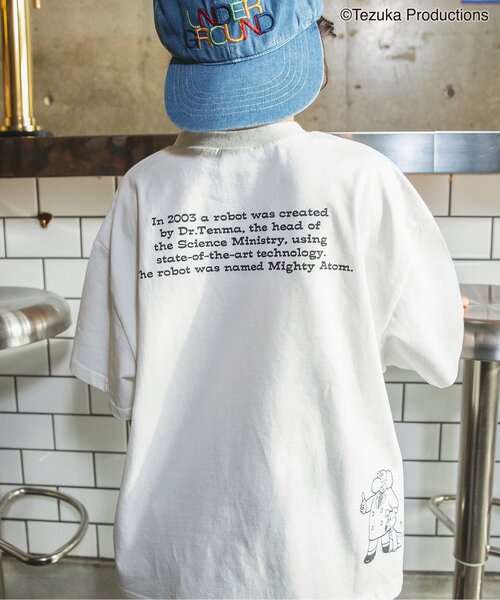 BREEZE（ブリーズ）の「鉄腕アトム グラフィックTシャツ（Tシャツ/カットソー・キッズ・オフホワイト/ブラック・90/100/110/120/130/140/150/160）」の10枚目の写真