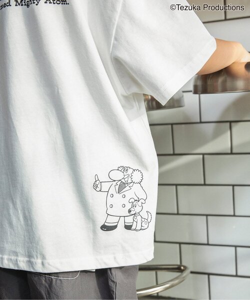 BREEZE（ブリーズ）の「鉄腕アトム グラフィックTシャツ（Tシャツ/カットソー・キッズ・オフホワイト/ブラック・90/100/110/120/130/140/150/160）」の9枚目の写真