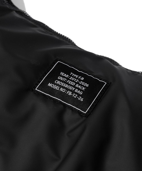 ZOZOMESSE(ゾゾメッセ)の「CROSSBODY BAG(ショルダーバッグ・メンズ・ブラック・FREE)」の11枚目の写真