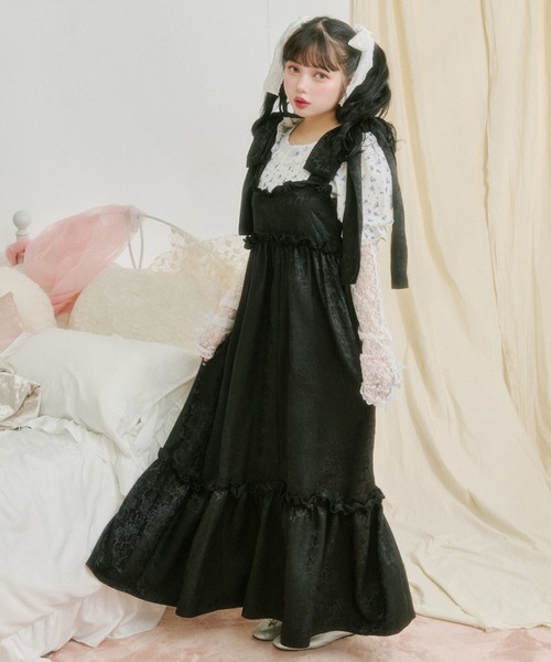 kutir(クティール)の「【クティールとレトロ】リボンレースアームウォーマーSET花柄カットソー(Tシャツ/カットソー・レディース・ブルー/ライトピンク/ライトグリーン・FREE)」の14枚目の写真