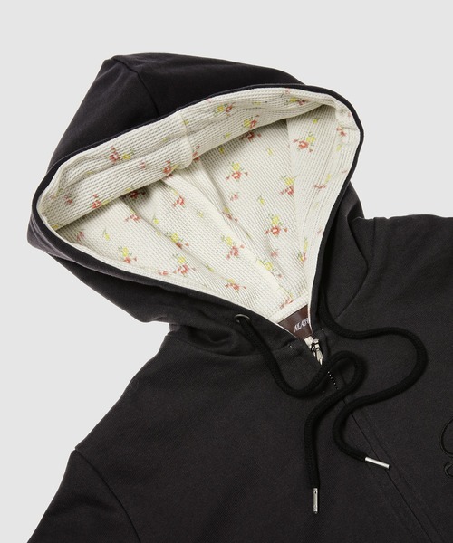 MASU(エムエーエスユー)の「MB FLOWER ZIP-UP HOODIE(パーカー・メンズ・ブラウン/ブラック・46/44)」の12枚目の写真