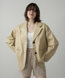 lawgy | 2way sleeve embroidery jacket / 2wayスリーブエンブロイダリージャケット(その他アウター)