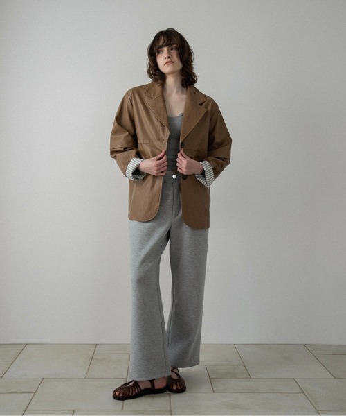 lawgy（ラウジー）の「2way sleeve embroidery jacket / 2wayスリーブエンブロイダリージャケット（その他アウター・レディース・クリーム/キャメル/ブラック・FREE）」の14枚目の写真